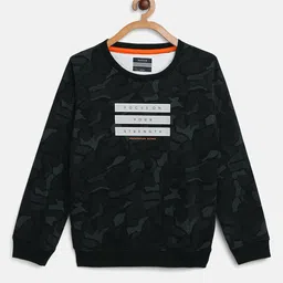 Octave Boys Green Printed Sweatshirt-picture-43