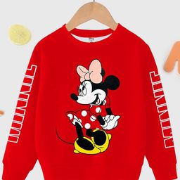 KUCHIPOO Girls Minnie Mouse Printed Sweatshirt-image-77