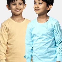 Friskers Boys Pack Of 2 Pure Cotton T-shirts-picture-42