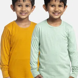 Friskers Boys Pack Of 2 Pure Cotton T-shirts-image-20