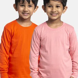 Friskers Boys Pack Of 2 Pure Cotton T-shirts-image-91