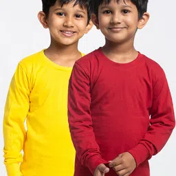 Friskers Boys Yellow & medium yellow 2 Pockets Running T-shirt-image-18