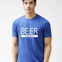 EPPE Men Blue Typography Printed T-shirt-picture-19