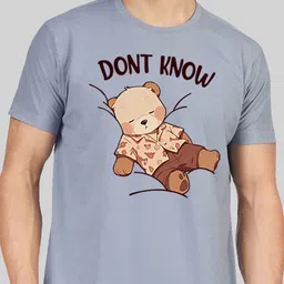 Greylongg Men Graphic Printed Round Neck Cotton T-shirt image 5