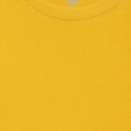 NUSYL Girls Yellow Printed T-shirt image 2