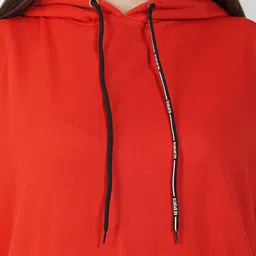 TEEMOODS Fleece Hooded Pullover Oversized Sweatshirt image 5