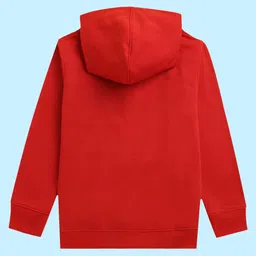 NUSYL Kids Hooded Graphic Printed Pullover image 2