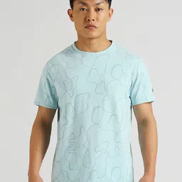 Pepe Jeans Abstract Printed Slim Fit Cotton T-shirt image 2
