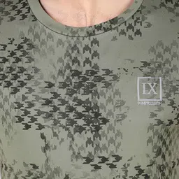 IX IMPRESSION Abstract Printed Cotton Sports T-Shirt image 3