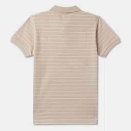 R&B Boys Striped Polo Collar Cotton T-shirt image 2