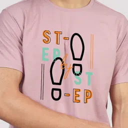 Greylongg Typography Printed T-shirt image 3