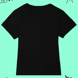 BAESD Girls Pack of 2 Round Neck Cotton T-shirt image 4