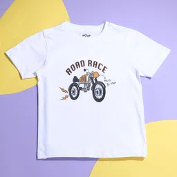 Hoop Boys Graphic Printed Round Neck Cotton T-shirt-picture-19