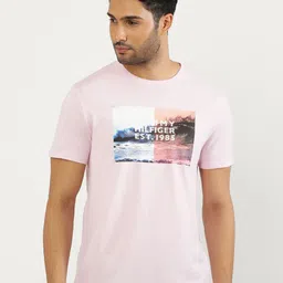 Tommy Hilfiger Men Printed Applique T-shirt image 2