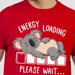 Greylongg Men Graphic Printed Round Neck Cotton T-shirt image 3