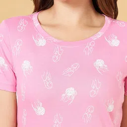 Honey by Pantaloons Conversational Printed Cotton T-shirt image 4