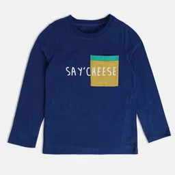 MINI KLUB Boys Typography Printed Cotton T-shirt-picture-54