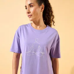 cult Cultsport Round Neck Printed Pure Cotton Tshirt-picture-34
