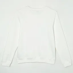 Fame Forever by Lifestyle Girls White Printed Sweatshirt image 3