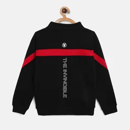 Octave Boys Black Printed Sweatshirt image 3