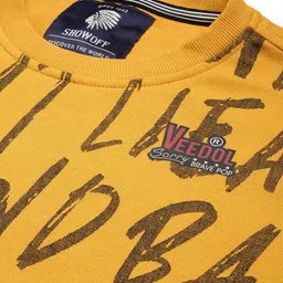 SHOWOFF Typography Printed Cotton Sweatshirt image 2