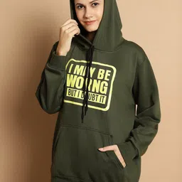 mack jonney VIMAL JONNEY Pack Of 2 Typography Printed Hooded Fleece Sweatshirt image 2