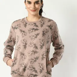 BAESD Pack Of 2 Floral Printed Fleece Sweatshirt image 2