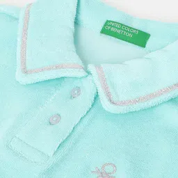 United Colors of Benetton Girls Polo Collar Short Sleeves T-shirt image 2