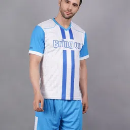 Shiv Naresh Men Dribble Football Printed T-shirt image 2