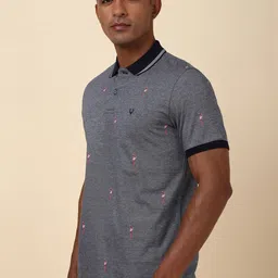 Allen Solly Men Conversational Printed Polo Collar T-shirt image 3