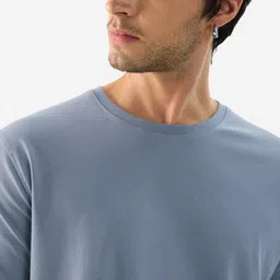 The Souled Store Round Neck Short Sleeves Supima Cotton Casual T-shirt image 3