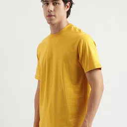 United Colors of Benetton Round Neck Relaxed Fit Cotton T-shirt image 3
