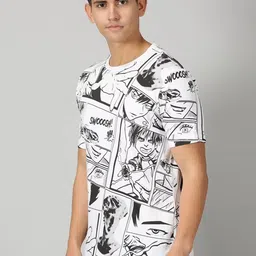 THE HOLLANDER Graphic Printed Pure Cotton T-shirt image 2