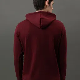 ADRO Men Printed Hooded Sweatshirt image 3