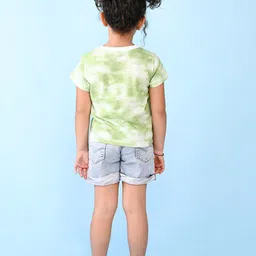 NUSYL Girls Typography Printed Cotton T-shirt image 2