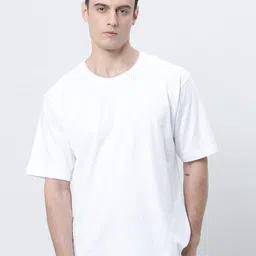 Kryptic Graphic Printed Pure Cotton Oversized T-shirt image 2