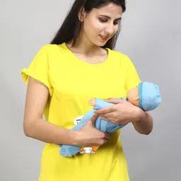 SillyBoom Graphic Printed Maternity And Feeding  T-shirt image 3