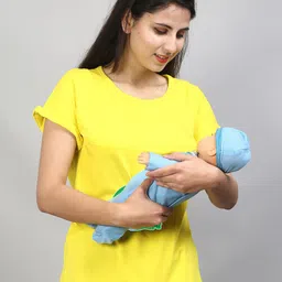 SillyBoom Graphic Printed Maternity And Feeding  T-shirt image 4