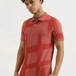 United Colors of Benetton Men Abstract Printed Polo Collar T-shirt image 4