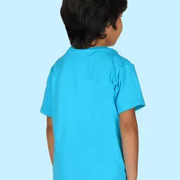 NUSYL Boys Typography Printed Round Neck Cotton T-shirt image 3