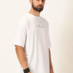 Thomas Scott Round Neck Typography Printed Bio Finish Cotton T-shirt image 3