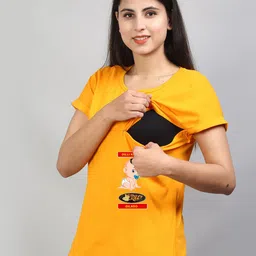 SillyBoom Graphic Printed Maternity T-Shirt image 2