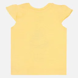 Bodycare Infant Girls Pack of 2 Printed Cotton T-shirts image 2