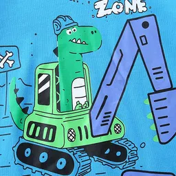 INCLUD Boys Graphic Printed Round Neck Casual T-shirt image 3