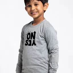 Friskers Boys Typography Printed Pure Cotton T-shirt image 5