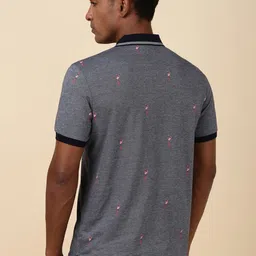Allen Solly Men Conversational Printed Polo Collar T-shirt image 4