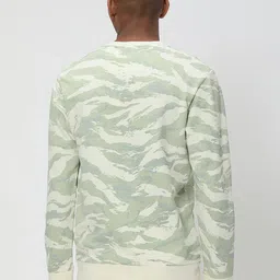 Mufti Camouflage Printed Long Sleeves Cotton Sweatshirt image 4