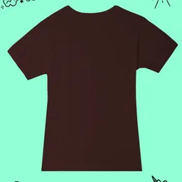 BAESD Girls Pack of 2 Round Neck Cotton T-shirt image 5