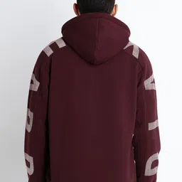 Status Quo Typography Printed Hooded Sweatshirt image 4