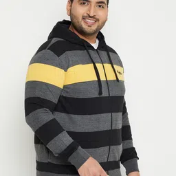 AUSTIVO Striped Hooded Sweatshirt image 4
